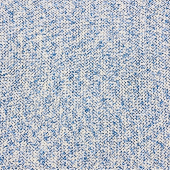 NWT Talbots Blue Mesh Side Tie Sweater Small - Picture 5 of 8